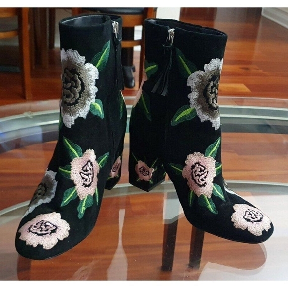 Rebecca Minkoff Embroidered Booty Sze 9,5 - Picture 4 of 13